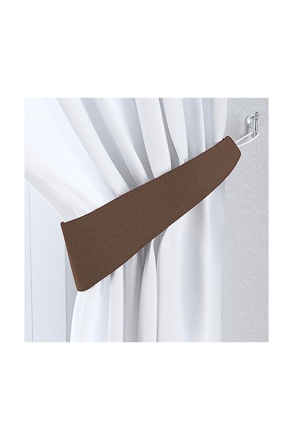 Dekoria Jarretière Victoria brun Possibilité de coudre à la taille.