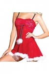 Générique Robe de Noël Femme Sexy Lingerie Coquine Combinaison Femme Sexy Lingerie Femme Classe Costumes Sexy Femme Tenu Sexy