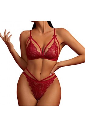 Ensemble Lingerie Feminine Sexy Erotisme Harnais Robe Sissy Érotique Teddy Body Nuisette See Through Chemise Harness Mini Rob