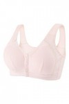 Brassière Femme Sexy Soutien-Gorge en Coton Confortable et Sexy pour Personnes Âgées avec Bretelles Réglables