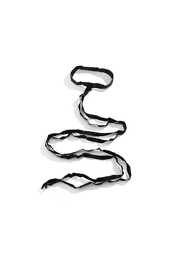 Enveloppement Bras Punk Bretelles Croisées Élastiques Enveloppes Jambes Porte-Jarretelles pour Halloween Danse Festival Musiq