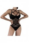 Générique Lingerie Nuisette Femme Sexy Hot Nuisette Mini Robe Sexy Harness sous Vêtements Ouverte De Nuit en Lingerie Teddy M