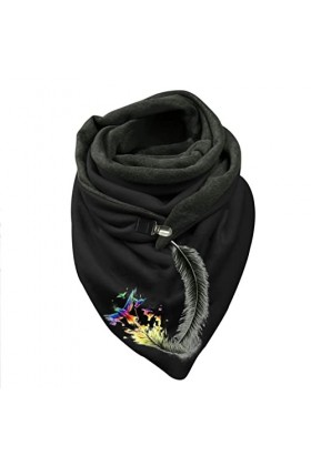 Sweatshirts & Sweat à capuche Écharpe chaude avec boutons Echarpe pied-de-poule, a, taille unique