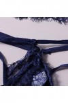 Lingerie Sexy Ensemble Femme Sexy sous-Vetements Dentelle Ensemble Soutien Gorge et String Erotique Vêtements De Nuit 2 Pièce