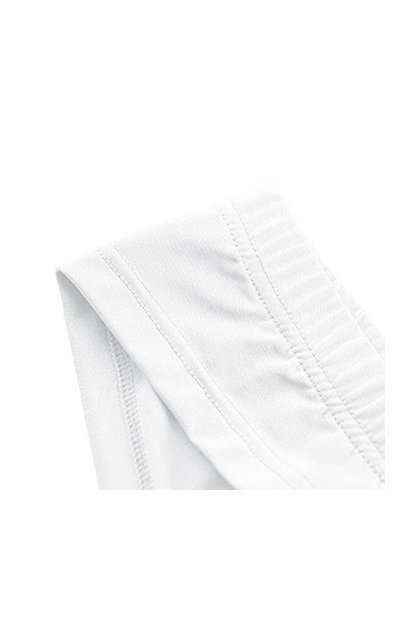 Sexy Mode Men s Knickers Pantalon Sous-vêtements Fixes Slip Sous-vêtements Sous-vêtements Homme Mesh, Blanc., S