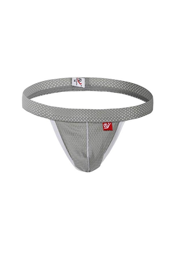 String Homme Transparent Mens Sexy Fashion sous-vêtements en résille Shorts Slip Soft Mesh Briefs G-String sous-vêtements Add