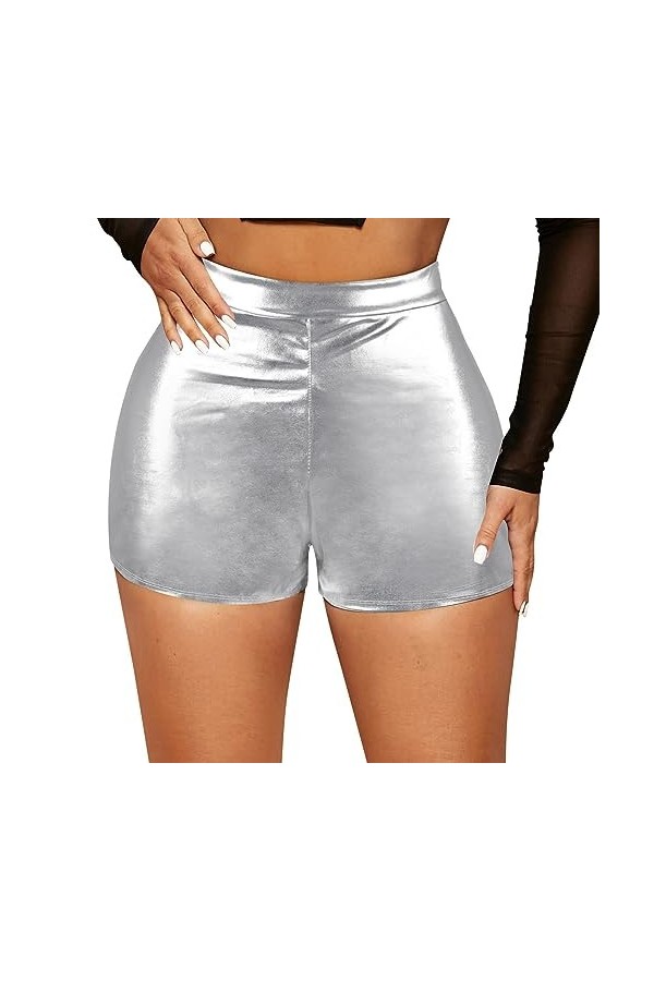 Culotte confortable et invisible pour femme - En coton - Taille haute, Blanc., M