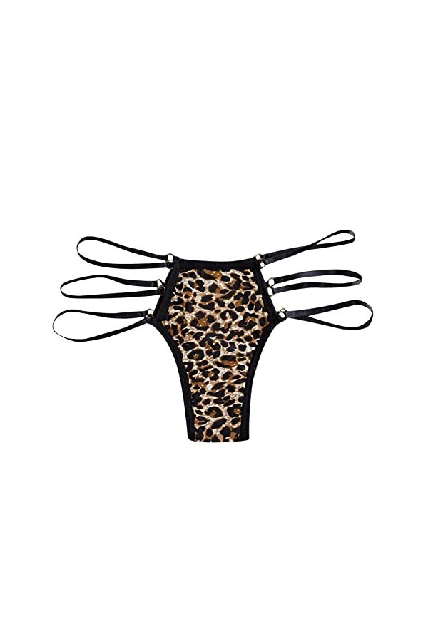 Culottes Dentelle Respirant pour Femmes Tanga Ouvert Respirant Thong Erothique Mode Panties Tring Femme Sexy Chic Ficelle Ouv