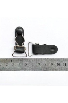 Bretelles élégantes Punk Goth - Porte-jarretelles pour femme avec pinces à bretelles pour bas noirs - Porte-jarretelles tenda