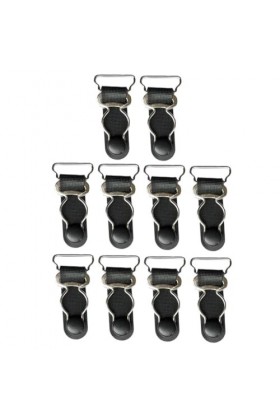 Bretelles élégantes Punk Goth - Porte-jarretelles pour femme avec pinces à bretelles pour bas noirs - Porte-jarretelles tenda