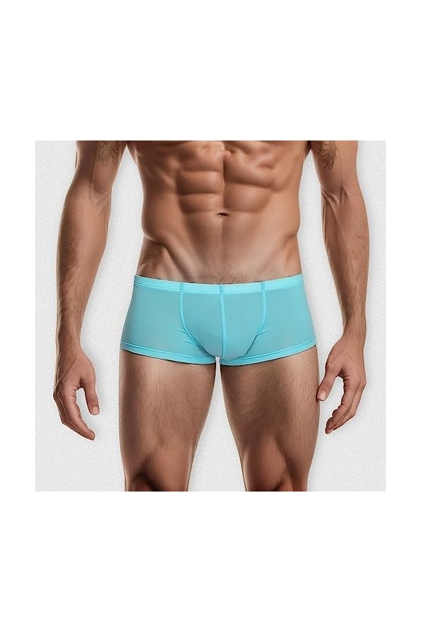 Zannycn String pour homme - Jockstrap - Maillot de bain short pour homme - Sous-vêtements - Slip Power pour homme - String de