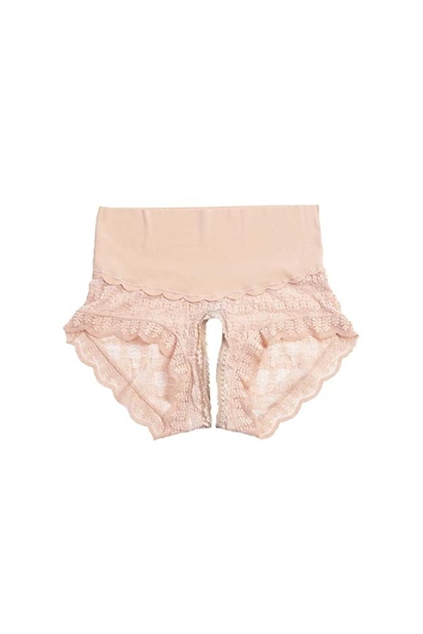 Culottes Femme Slips Soie Invisible Culottes Sexy Féminine Sexy Taille Moyenne sous-vêtements Unie Culotte de Décoration Flor