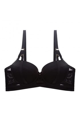 XIUH Soutien-gorge bustier pour femme - Grandes tailles - Rembourré - Sans armatures - Réglable - Haut tubulaire - Avec dos p