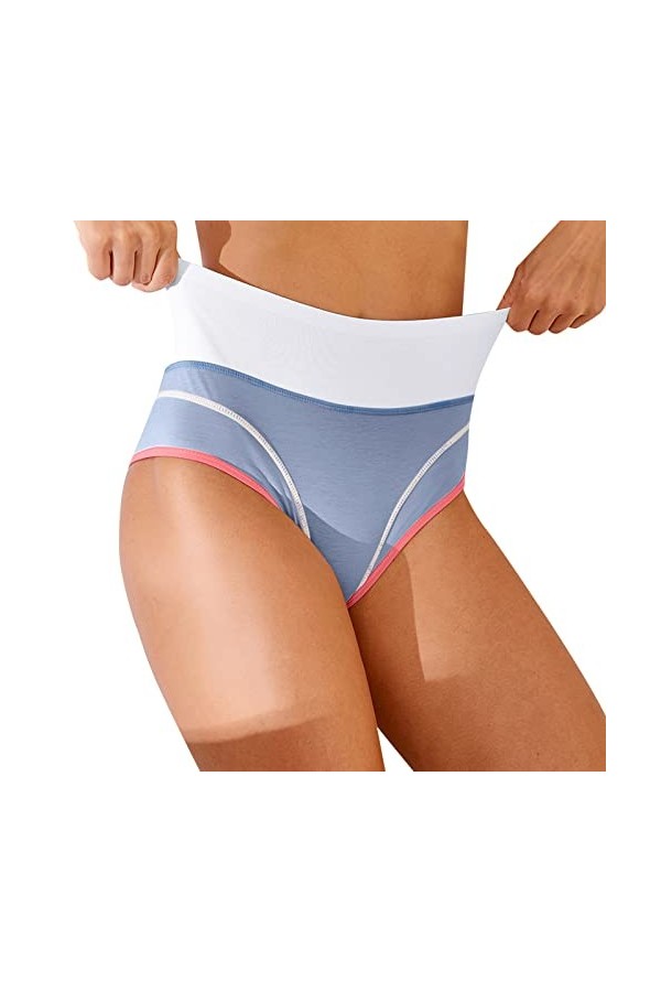 Shorts Femme Couleur Unie Pantalons Triangle Coupe Confortable Tanga Taille Haute String Chic Culottes Taille Basse Short de 