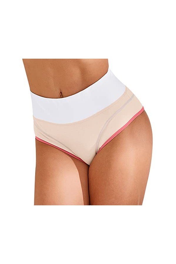 Shorts Stretch Femme Slips de Absorbante Menstruelle Culottes Couleur Unie 2023 Nouveau en Pur Coton et Soie Pantalons Triang