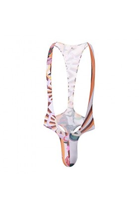 Mankini pour homme - Sous-vêtements érotiques - Une pièce - Maillot de corps - String - Body pour homme - Straps - String - U