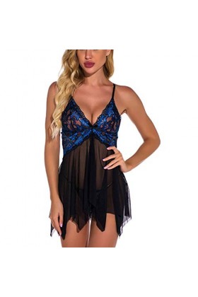Zannycn Lingerie sexy pour femme - Lingerie sexy - Pour le sexe - Sous-vêtements sexy pour femme - Lingerie sexy - Lingerie é