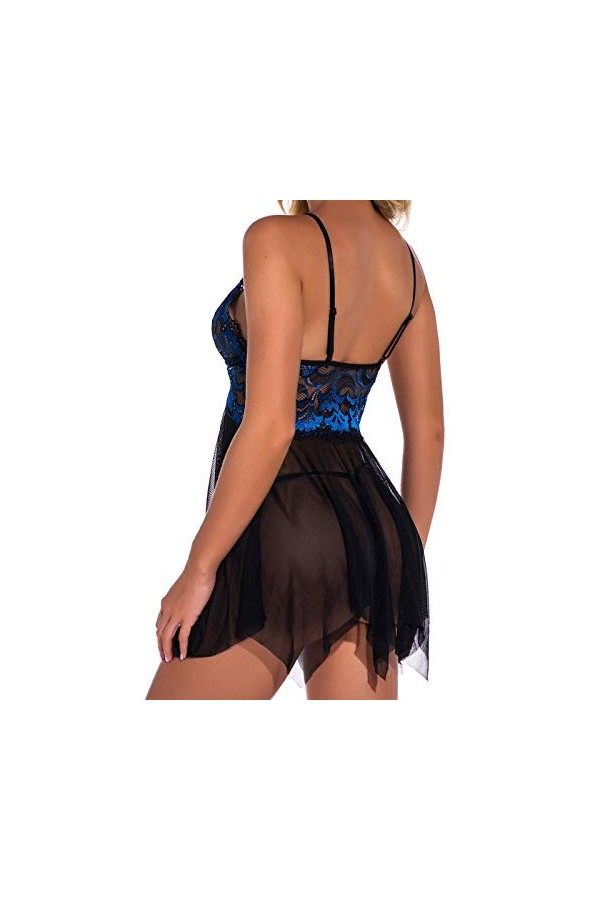 Zannycn Lingerie sexy pour femme - Lingerie sexy - Pour le sexe - Sous-vêtements sexy pour femme - Lingerie sexy - Lingerie é