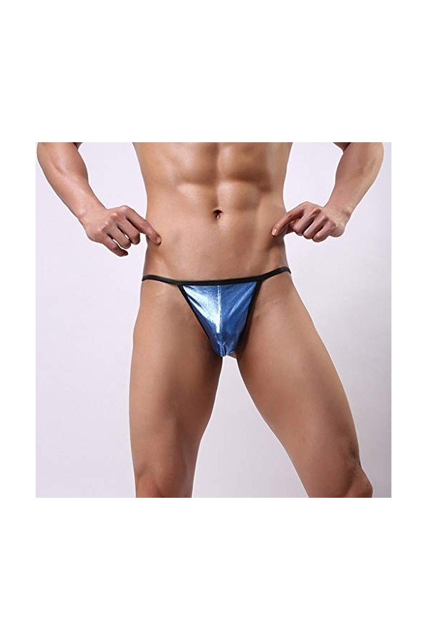 String en Coton pour Homme Confortable sous-vêtements Sexy Strings sous-vêtements Athletic Supporter Briefs String avec Grand
