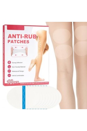 Pacienjo Cuisses Anti-frottements | Coussinets de Cuisses Transparents, 18 pièces, Bande pour lintérieur des Cuisses - Prote