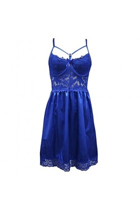 Soutien-Gorge et Culottes de Lingerie en Dentelle sous-vêtements Sexy Dos pour Femmes Pyjamas Sexy Vêtements Sexy matures Nui