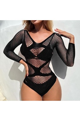 Lingerie Coquine Hyper Sexy Ouverte Cuir Vêtements en Sexy Vêtement Dentelle Black, One Size 