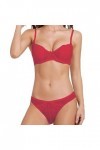 liaddkv Sous-vêtements confortables et sexy en dentelle pour femme avec soutien-gorge respirant push-up sur le côté de la poi