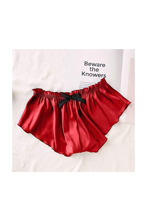 PANPANY Culottes pour Femme Taille Basse String Soutien-Gorge Multipack Femme Confortables sous Vetements Tanga sans Couture 