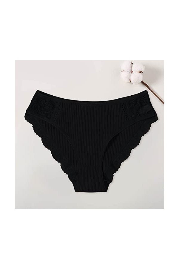 PANPANY Culottes pour Femme Tanga String sous Vetements sans Couture Confortables Femme Multicolore Slips Sexy Culotte Taille