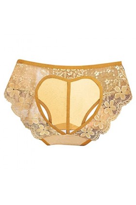 PANPANY Culottes pour Femme Dentelle Sexy Femme sans Couture Multipack Tanga Culotte Soutien-Gorge sous Vetements String Slip