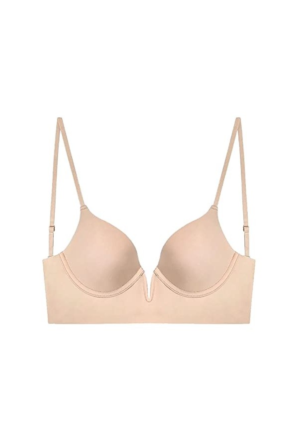 Menstruelle Adolescente Bain Français Profond V Coupe Basse Dos Ouvert en Forme de U Beau Dos sous-vêtements sans Couture Pet