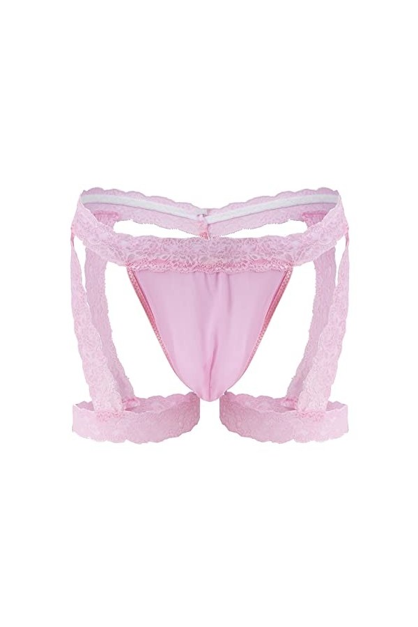 Générique String Homme Sexy Hot Dentelle Slips Boxer Hommes Dentelle Simple Personnalité Mode Casual Sexy Mini String sous-Vê