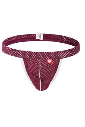 String Homme Transparent Mens Sexy Fashion sous-vêtements en résille Shorts Slip Soft Mesh Briefs G-String sous-vêtements Add