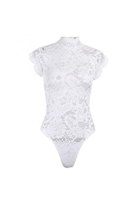 Lingerie Femme Sexy Ensemble Homme Sexy Hot y27k Body en Dentelle avec Une Croix Super Sexy dans Le Dos Tenue Sexy Ouverte Co