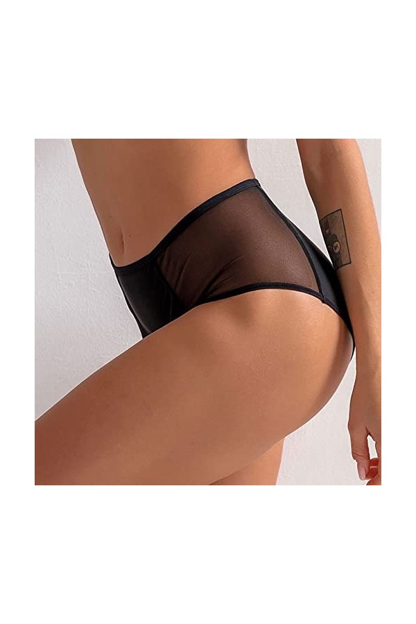 Lingerie Femme Sexy Ensemble Homme Sexy Hot y25k Culotte taille haute anti-fuite sous-vêtements pour femmes culotte menstruel