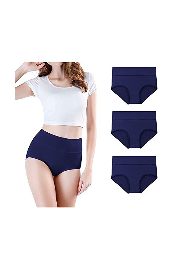 Lingerie Femme Sexy Ensemble Homme Sexy Hot y.2k Culotte Haute pour Femme Taille Extensible Culotte complète sous-vêtements C