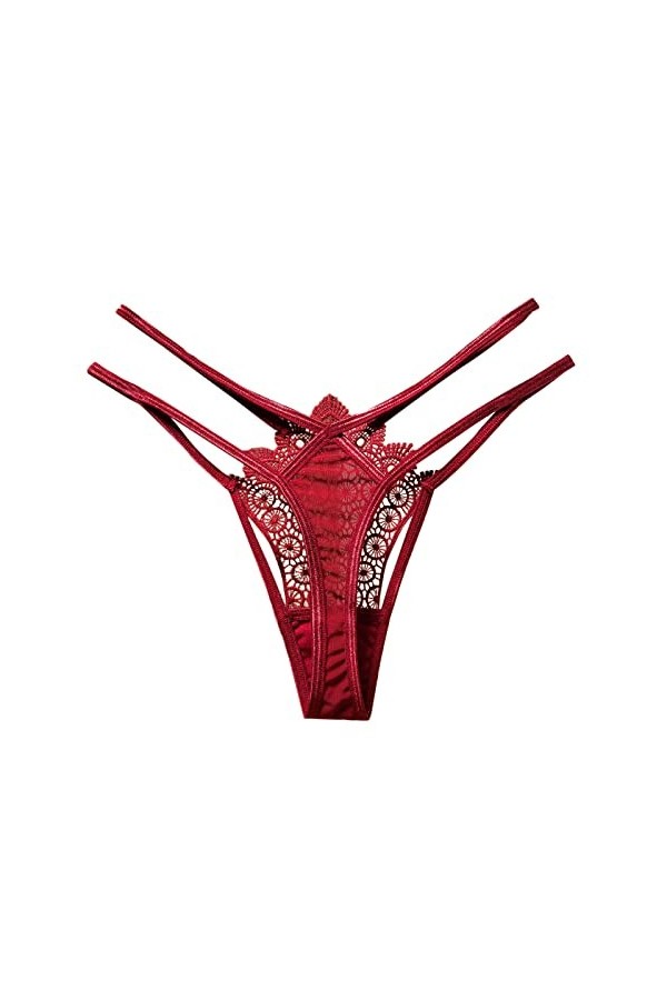 String Femme Sexy Lumière Hipster Sexy Chic pour Élégant Culotte Invisible Femme Sexy Stretch Slip Minceur avec Ceintures éLa