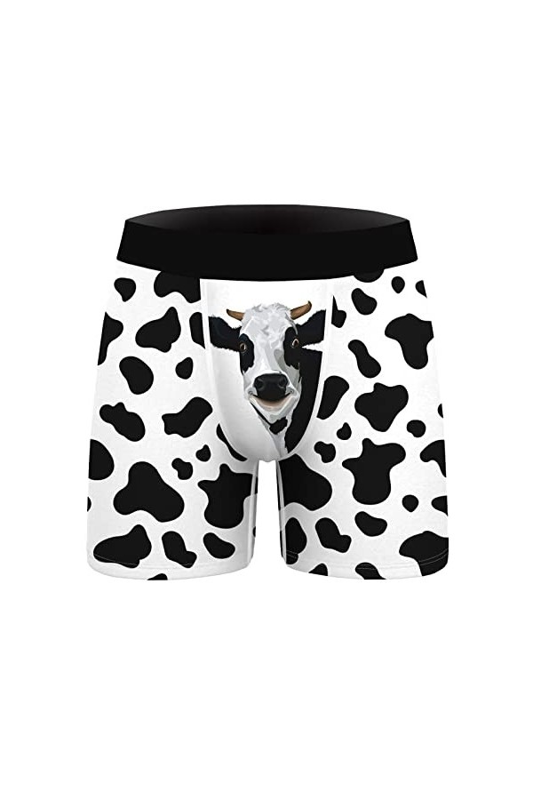 Hommes Jeune Adulte Roman Dessin animé Motif Confortable Respirant Boxer Pantalon Doux Culotte Shorts numérique imprimé Adult