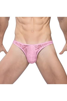 Kashyke String Sexy Homme Coquine Hot String en Dentelle pour Hommes Culotte de Sexe Culotte en T Transparente pour Hommes so