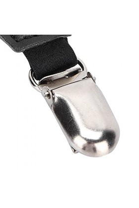 Jarretières De Chaussettes En Métal à Double Clips, Porte-jarretelles De Chaussettes, Clips Antidérapants Pour Femmes, Access