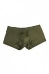 Boxer Homme Hommes Sexy sous-vêtements Lettre imprimé Shorts Bulge Pouch Underpants Homme Sexy Transparent