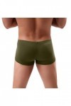 Boxer Homme Hommes Sexy sous-vêtements Lettre imprimé Shorts Bulge Pouch Underpants Homme Sexy Transparent