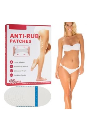 tongfeng Coussin de Friction intérieur de la Cuisse - Ruban adhésif Transparent pour Cuisse | Coussinets corporels Ultra Fins