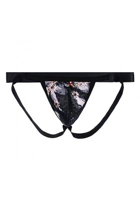 Strings pour Hommes Sexy Low Rise G String Briefs Bulge Pouch Underwear Boxeurs Suprêmes pour Hommes