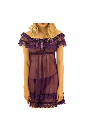 Lingerie Femme Sexy Ensemble Homme Sexy Hot y29k Nightdress Bowknot Pyjama Sexy Femmes Dames-vêtements de Nuit Dentelle Ensem