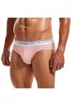 String Homme Sportif Tanga Thong ​sous-vêtement Élastique Taille Basse Respirant Confortable Underwear pour Hommes Support At