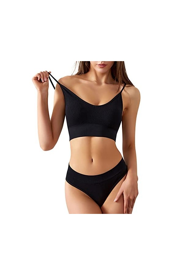 Lingerie Sexy Ensemble Femme Erotique Vêtements De Nuit 2 Pièce Ensemble Soutien Gorge et String Sexy sous-Vetements Dentelle