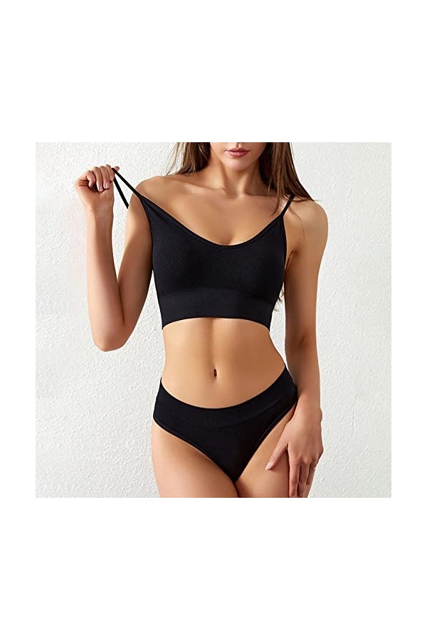 Lingerie Sexy Ensemble Femme Erotique Vêtements De Nuit 2 Pièce Ensemble Soutien Gorge et String Sexy sous-Vetements Dentelle