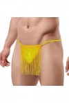 Générique Paquet de String Gland Sexy pour Hommes Culotte Respirante Pochette Couverte Lingerie Masculin Sport