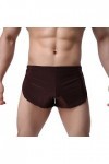 Zannycn String pour homme - String de sport - Slip sexy pour homme - Boxer - Slip Power pour homme - Maillot de bain short po